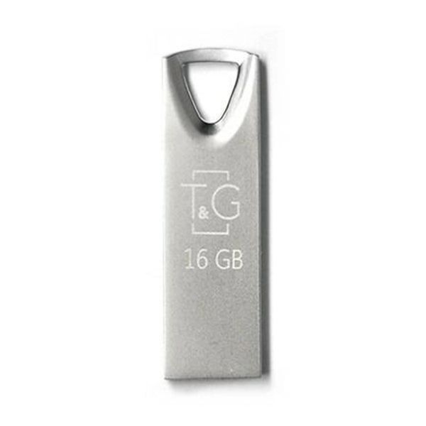 USB Flash 16 GB T&G 117 Metal Silver UA 28261 фото