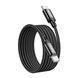 Cable Hoco Type-C to Type-C X89 60W/3A 2m black 46821 фото 2