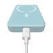 Power bank 10 000 mAh Baseus Magnetic wireless quick charging 20W blue 28972 фото 3