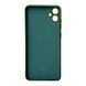 Silicone cover Full Samsung A15/A155F 2024 dark green 35166 фото 2