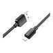 USB Cable Hoco Lightning X96 2.4A 1m black 29463 фото 2