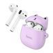 Навушники AirPods Hoco EW45 white + case cat purple 32129 фото 3