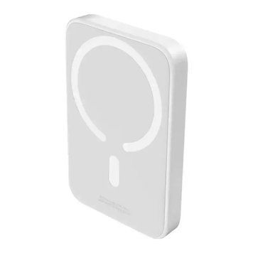 Power bank 10 000 mah Baseus Magnetic Mini wireless quick charging 20W White 00176 фото