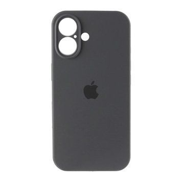 Silicone case Full camera iPhone 17 dark grey 44172 фото