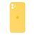 Silicone case Full camera iPhone 15 hot yellow 34440 фото