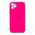 Silicone case Full camera iPhone 16 Pro Max pink neon 40028 фото