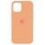 Silicone case iPhone Xr peach 07046 фото