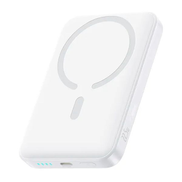 Power bank 10 000 mAh Baseus Magnetic EnerFill Ultra-Mini FM11 22.5W White 49039 фото
