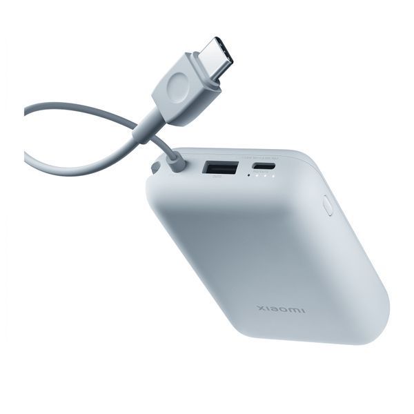 Power bank 10 000 mAh Xiaomi 22.5W (Integrated Cable) (BHR9073GL) blue UA 38180 фото