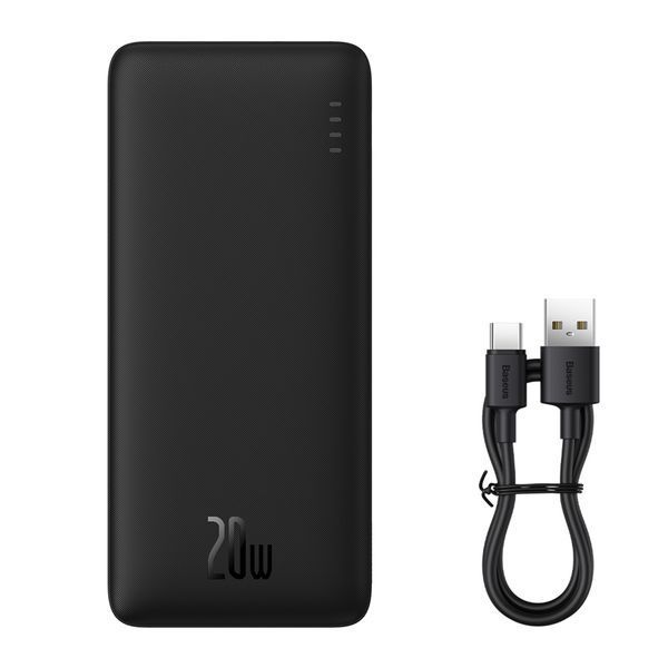 Power Bank 30 000 mah Baseus Airpow 20W black 00705 фото