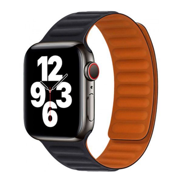 Ремінець Apple watch 42/44/45/46/49mm Hoco WA21 black 49484 фото