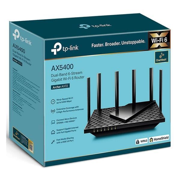 Wi-Fi Router TP-LINK Archer AX72 09248 фото