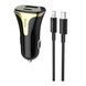 АЗП Hoco Z31A PD 18W/3.4A QC3.0 (USB-USB-C) + cable Type-C to Lightning black 21534 фото 1