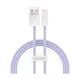 Кабель Baseus Dynamic Series Fast Charging Lightning 2.4A (2m) purple 11303 фото 1