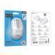 Мишка Bluetooth Hoco GM28 white+grey 37288 фото 1