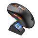 Мишка Bluetooth Meetion GW38 з зарядною станцією black 42862 фото 2
