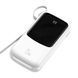 Power bank 20 000 mAh Baseus Qpow Digital Display QC3.0 +cable Type-C 15W white 32975 фото 3
