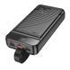 Power bank 30 000 mAh Hoco J123B PD 20W+QC 3.0 22.5W Bipow 3USB/2Type-C/Micro LED Display black 35325 фото 4