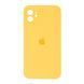 Silicone case Full camera iPhone 15 hot yellow 34440 фото 1