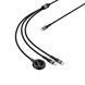 Type-C Cable Hoco CW64 3 in 1 Type-C/Lightning iWatch 1m black 46837 фото 4