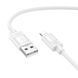 USB Cable Hoco Lightning X122 2.4A 1m white 44115 фото 2