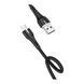 USB Cable Hoco micro usb X45 2.4A 1m black 22543 фото 1