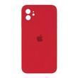 Silicone case Full camera iPhone 15 crimson 33327 фото
