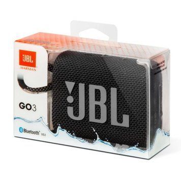 Колонка Bluetooth JBL GO 3 black UA 38950 фото