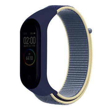 Ремінець Xiaomi Mi Band 5/6 Milanese Loop magnet ombre yellow-blue 31492 фото