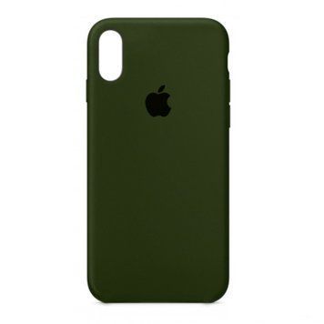 Silicone case Full iPhone Xr khaki 09203 фото