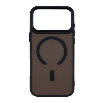 Силікон iPhone 17 Pro with MagSafe ShadowMat black 45843 фото