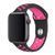 Ремінець Apple watch 42/44/45mm sport black-pink 25534 фото