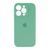 Silicone case Full camera iPhone 16 Pro Max spearmint 40029 фото