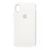 Silicone case Full iPhone X/XS white 09277 фото