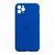 Silicone case Full square close camera iPhone 11 Pro royal blue 28913 фото