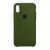 Silicone case iPhone Xs Max khaki/virid 19694 фото
