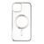 Силікон iPhone 12 MagSafe chrome silver 04605 фото