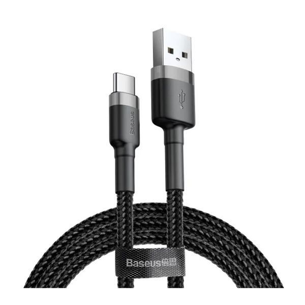 USB Cable Baseus Cafule Type-C Cable 2A (3m) gray/black 06020 фото