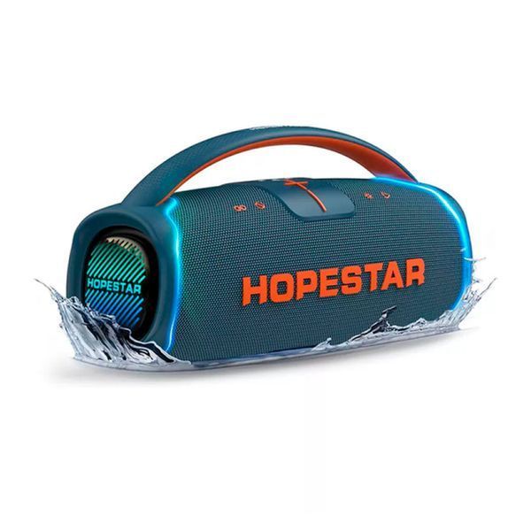 Колонка Bluetooth Hopestar A65 300W/IPX6/30000mAh/65W FAst Charge + мікрофон blue 44997 фото