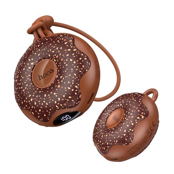 Магнітна грілка для рук Hoco J168 brown 44893 фото