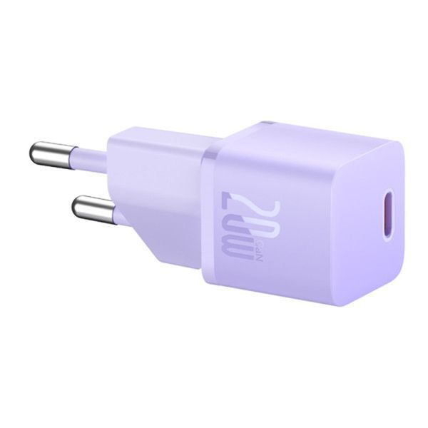 МЗП Baseus GaN5 Fast Charger 1C 20W purple 26978 фото
