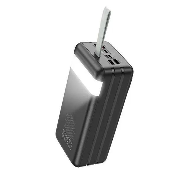 Power bank 40 000 mAh Hoco J86 22.5W PD20W+QC3.0 LED Lamp LED Display black 29372 фото