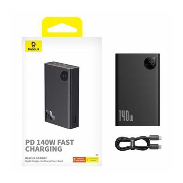 Power bank 24000 mah Baseus 140W black 30521 фото