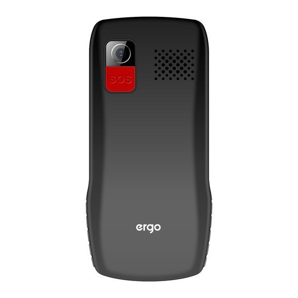 Телефон Ergo R182 Black UA 44223 фото