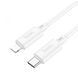 Cable Hoco Type-C to Lightning X88 20W/3A 1m white 44283 фото 2