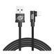 USB Cable Baseus MVP Elbow Lightning 2.4A (1m) black 18583 фото 2