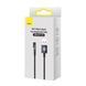 USB Cable Baseus MVP Elbow Lightning 2.4A (1m) black 18583 фото 1