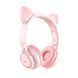 Навушники Big Hoco W36 Cat pink 19013 фото 1