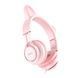 Навушники Big Hoco W36 Cat pink 19013 фото 2