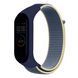 Ремінець Xiaomi Mi Band 5/6 Milanese Loop magnet ombre yellow-blue 31492 фото